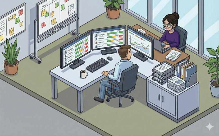 Rechterhand van de case manager